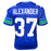 Shaun Alexander Signed Psalms Inscription Seattle Royal Blue Football Jersey (BECKETT)
