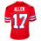 Josh Allen Signed Buffalo Red Football Jersey (Beckett)