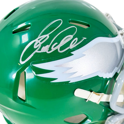 Eric Allen Signed Philadelphia Eagles Throwback 74-95 Speed Mini Football Helmet (Beckett)