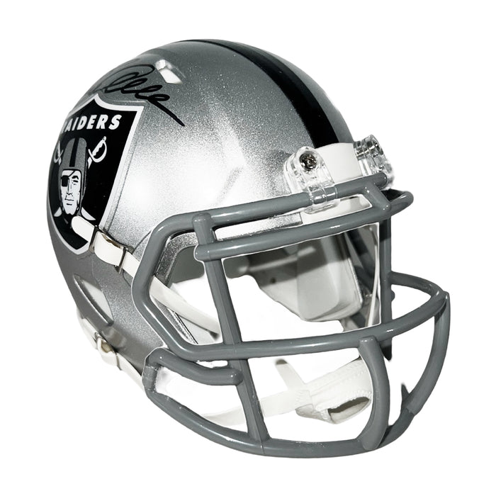 Eric Allen Signed Las Vegas Raiders Speed Mini Football Helmet (Beckett)