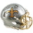 Morten Andersen Signed HOF 2017 Inscription New Orleans Saints Flash Mini Football Helmet (JSA)