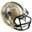 Morten Andersen Signed HOF 2017 Inscription New Orleans Saints Speed Mini Football Helmet (JSA)