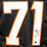 Willie Anderson Signed Cincinnati Black Football Jersey (Beckett)