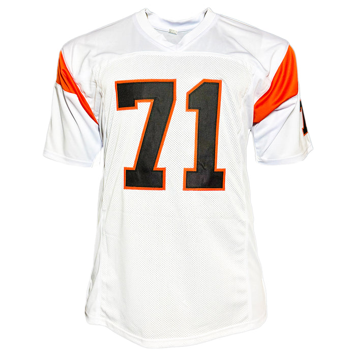 Willie Anderson Signed Cincinnati White Football Jersey (Beckett)