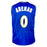 Gilbert Arenas Signed Washington Blue Basketball Jersey (Beckett)