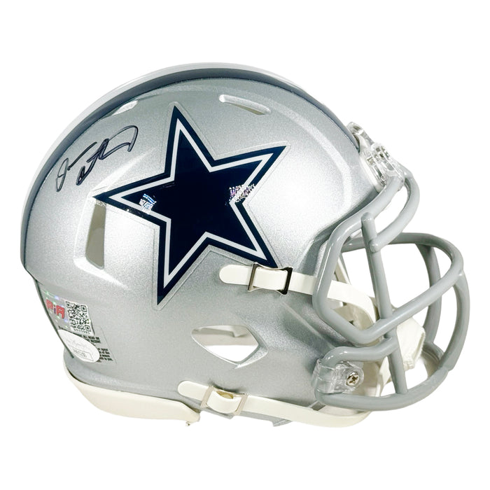Dorance Armstrong Signed Dallas Cowboys Speed Mini Football Helmet (JSA)