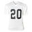 Damon Arnette Signed Las Vegas White Football Jersey (JSA)
