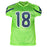 Elijah Arroyo Signed Seattle Green Game Style Football Jersey (JSA)