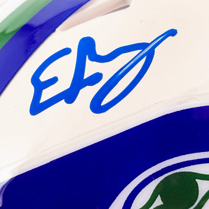 Elijah Arroyo Signed Seattle Seahawks Retro Speed Mini Football Helmet (JSA)