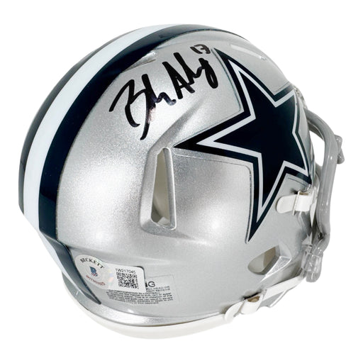 Brandon Aubrey Signed Dallas Cowboys Speed Mini Football Helmet (Beckett)