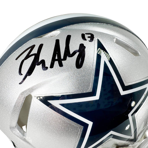 Brandon Aubrey Signed Dallas Cowboys Speed Mini Football Helmet (Beckett)