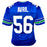 Cliff Avril Signed Seattle Royal Blue Football Jersey (JSA)