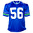 Cliff Avril Signed Seattle Royal Blue Football Jersey (JSA)