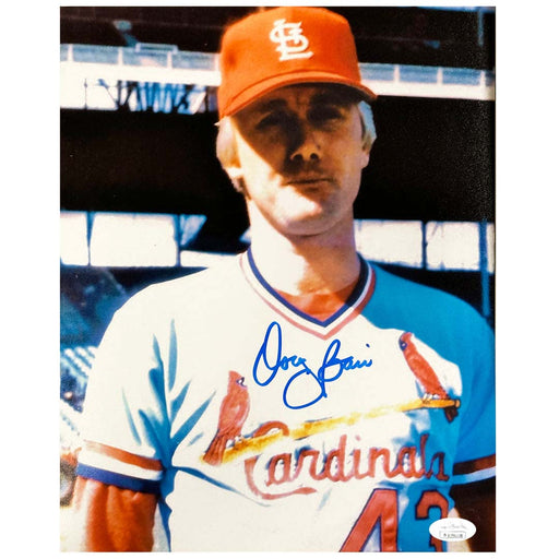 Doug Bair Signed St. Louis Pose 2 Baseball 8x10 Photo (JSA)