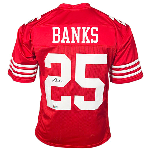 Deonte Banks Signed New York Red Football Jersey (JSA)