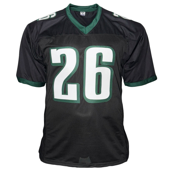 Saquon Barkley Signed Philadelphia Black Football Jersey (Beckett)