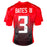 Jessie Bates III Signed Atlanta Red Football Jersey (JSA)
