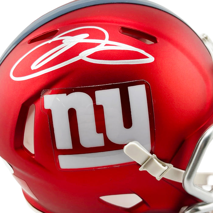 blaze revolution speed mini football helmet giants Odell Beckham Jr Signed New York Giants Blaze Mini Football Helmet (JSA)