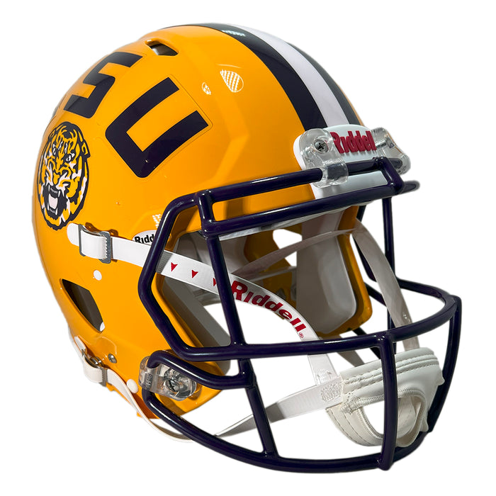 authentic lsu football helmet Odell Beckham Jr Signed LSU Tigers Authentic Speed Full-Size Football Helmet (Beckett)