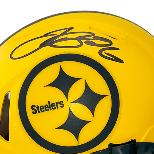 Le'Veon Bell Signed Pittsburgh Steelers Rave Mini Football Helmet (Beckett)