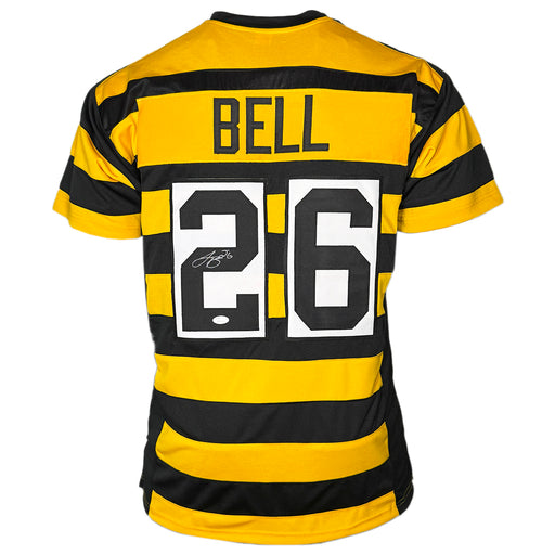 Le'Veon Bell Signed Pittsburgh Bumblebee Football Jersey (JSA)