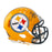 Le'Veon Bell Signed Pittsburgh Steelers Throwback Speed Mini Football Helmet (Beckett)
