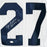 Joe Bellino Signed HT 60 Inscription Navy College White Football Jersey (JSA)