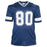 Martellus Bennett Signed Dallas Blue Football Jersey (JSA)