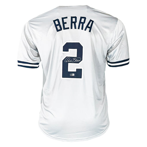 Dale Berra Signed New York Gray Baseball Jersey (Beckett)