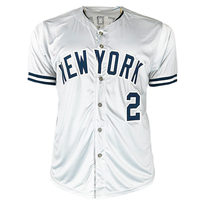 Dale Berra Signed New York Gray Baseball Jersey (Beckett)