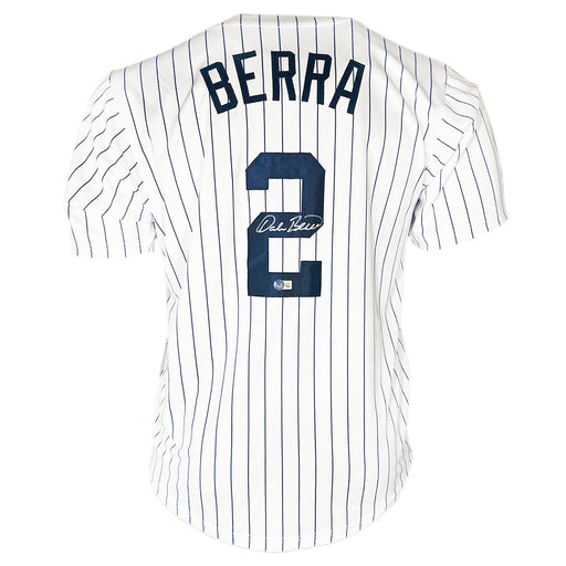 Dale Berra Signed New York Pinstripe Baseball Jersey (Beckett)