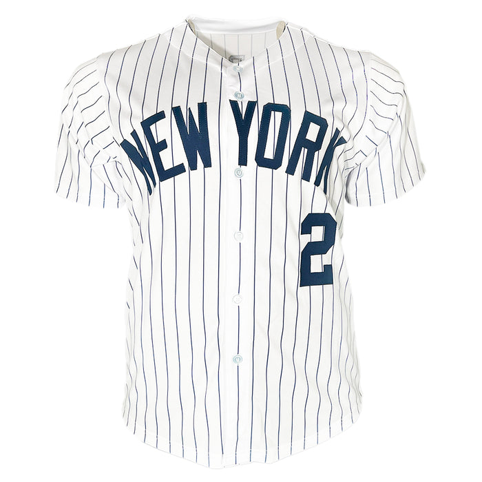 Dale Berra Signed New York Pinstripe Baseball Jersey (Beckett)
