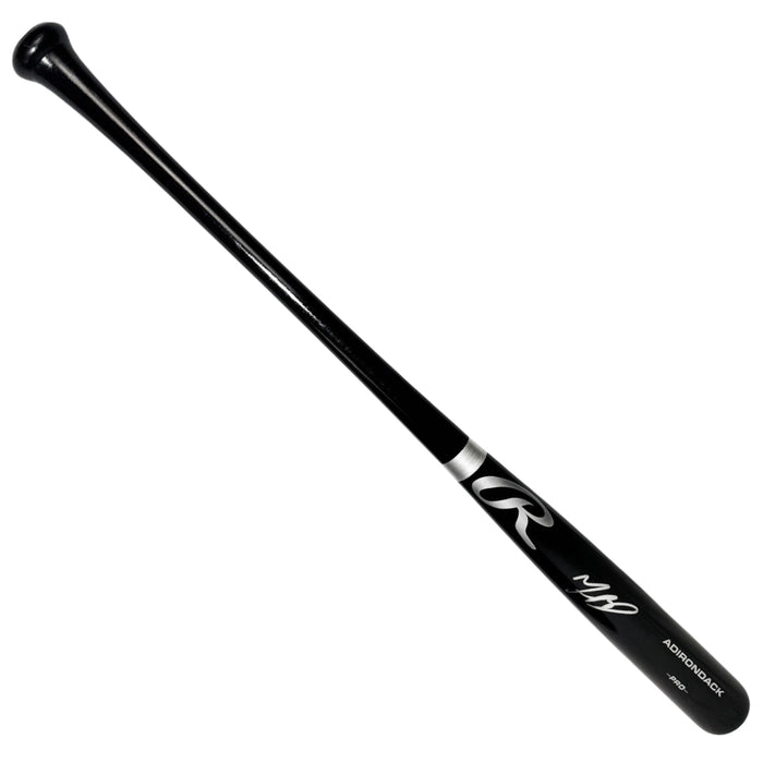 Mookie Betts Signed Rawlings Black Baseball Bat (JSA)