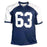 Tyler Biadasz Signed Dallas Thanksgiving Football Jersey (Beckett)