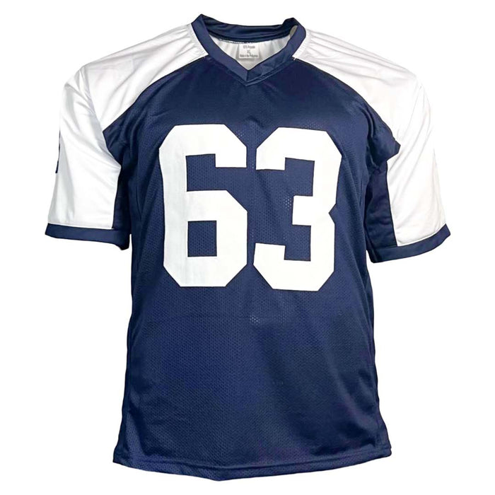 Tyler Biadasz Signed Dallas Thanksgiving Football Jersey (Beckett)