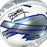 Jim Kelly Signed Buffalo Bills Rivalries Speed Full-Size Replica Football Helmet (Beckett)
