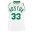 Larry Bird Signed Boston Pro White Basketball Jersey (BECKETT )