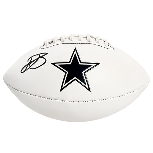 Daron Bland Signed Dallas Cowboys Official NFL Team Logo Football (Beckett)