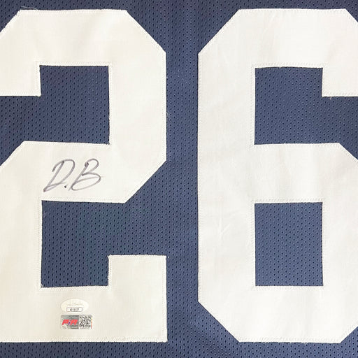 Saquon Barkley Autographed Penn State Custom Football Jersey - JSA