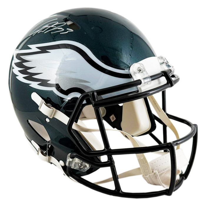 Cooper DeJean and Reed Blankenship Signed Super Bowl LIX Philadelphia Eagles Authentic Speed Full-Size Football Helmet (Fanatics)