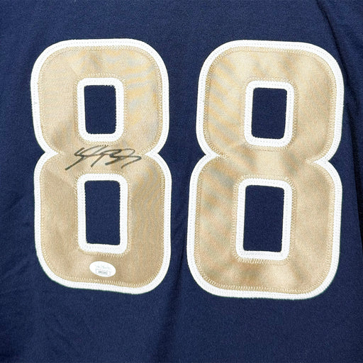 Kyle Blanks Signed San Diego Navy Baseball Jersey (JSA)
