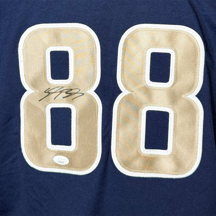 Kyle Blanks Signed San Diego Navy Baseball Jersey (JSA)