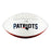 Drew Bledsoe Signed New England Patriots Official NFL Team Logo Football (JSA)
