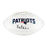 Drew Bledsoe Signed New England Patriots Official NFL Team Logo Football (JSA)