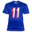 Drew Bledsoe Signed New England Royal Blue Football Jersey (JSA)