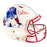 Drew Bledsoe Signed New England Patriots Retro Speed Full-Size Replica Football Helmet (JSA)