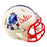 Drew Bledsoe Signed New England Patriots Retro Speed Mini Football Helmet (JSA)
