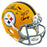 Rocky Bleier Signed 4x SB Champs Inscription Pittsburgh Steelers Alt 2025 Speed Mini Football Helmet (JSA)