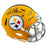 Rocky Bleier Signed 4x SB Champs Inscription Pittsburgh Steelers Alt 2025 Speed Mini Football Helmet (JSA)