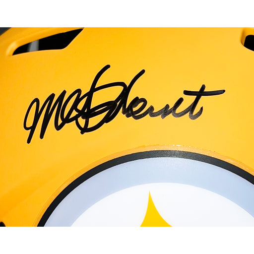 Mel Blount Signed Pittsburgh Steelers Alt 2025 Speed Full-Size Replica Football Helmet (Beckett)